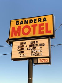 Bandera Motel Accommodation Texas