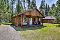 Custom Cabin with Grill - 6 Miles to West Glacier Accommodation Texas