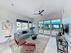 New Listing! Modern Beachside Bliss W/ Patio Home