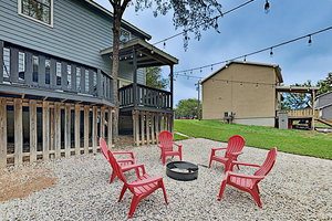 Riverfront Oasis With Private Beach & Fire Pit Home