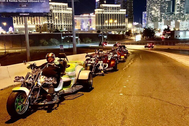 VIP Night Light Strip Trike Tour For Up To 2 People - thumb 3