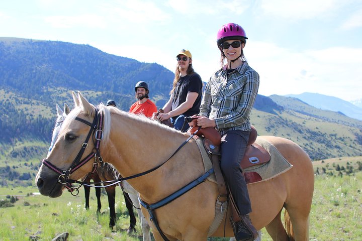 Guided Horseback Trek Through Blue Flower Trail - thumb 0