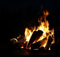 Sit  Sip by the Fire Pit - Accommodation Texas