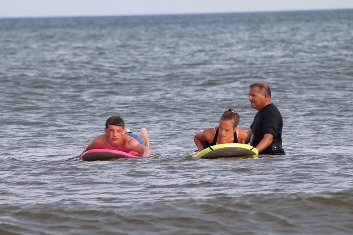 Evening Surf Lessons With A Galveston Local